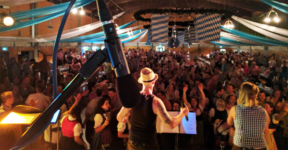 Blick auf das Katzbachtaler Publikum